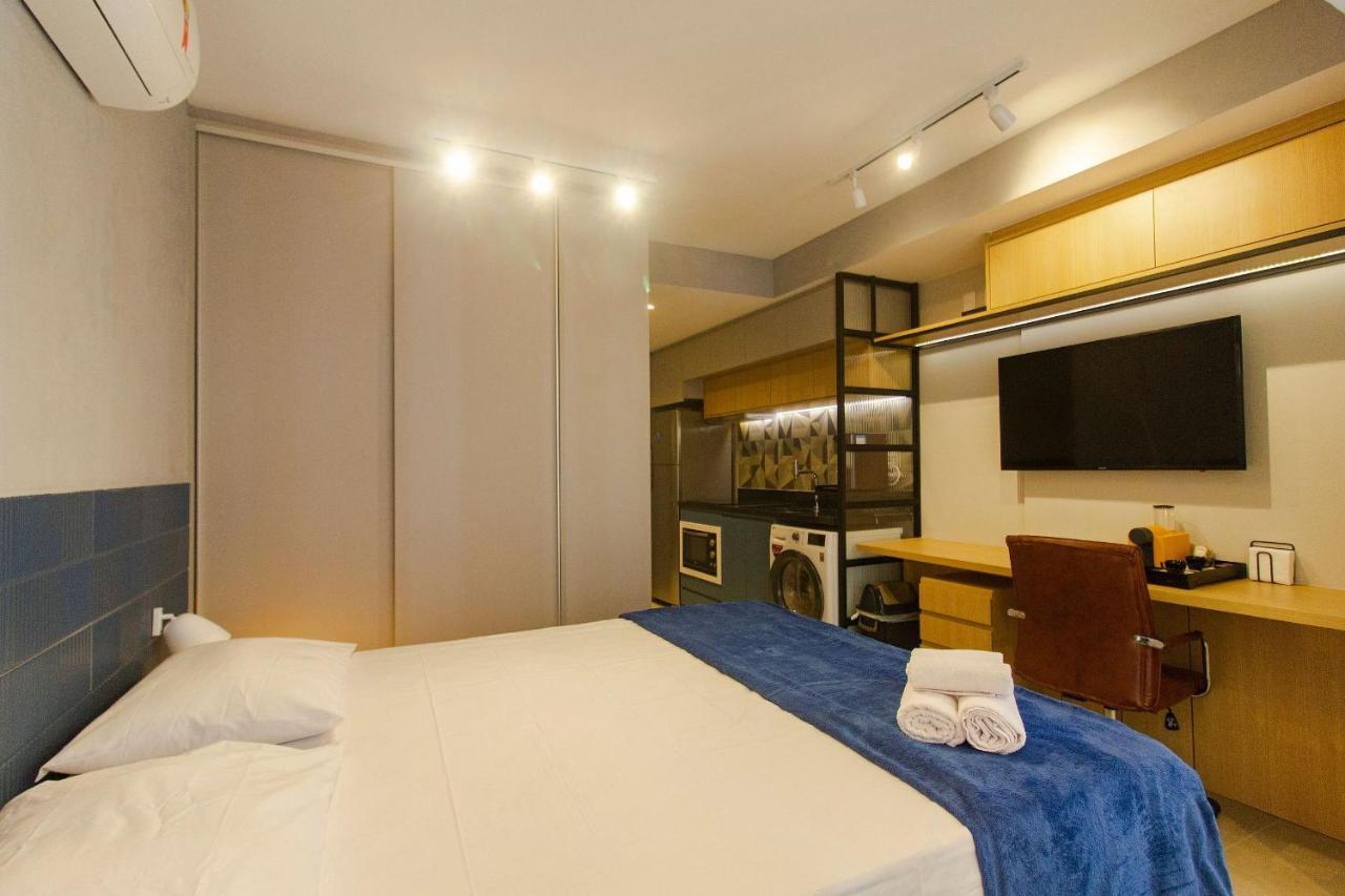 סאו פאולו By Dabra - Studios Exclusivos Com Rooftop, Academia E Coworking Perto Da Avenida Paulista מראה חיצוני תמונה